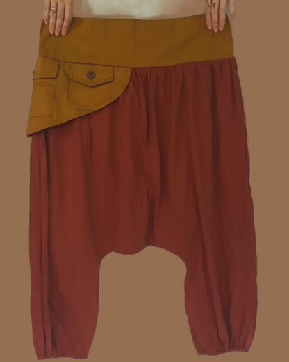 Thai Pants with Cartridge - Copper with earth (BAZZAR)