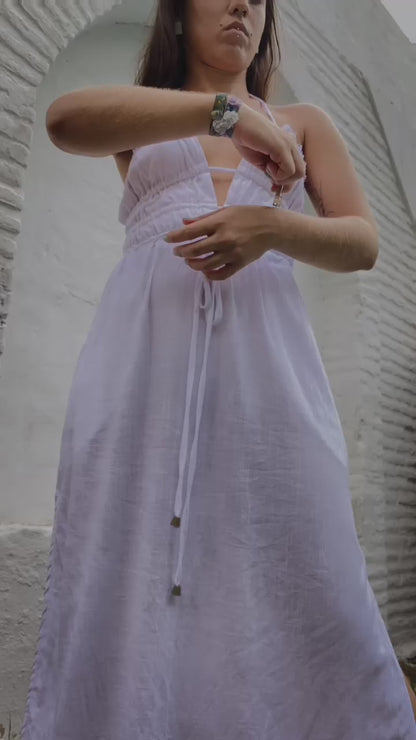 Shakti Dress - White