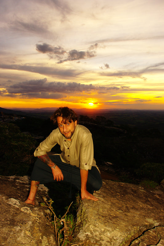 Camisa Zen - Caqui