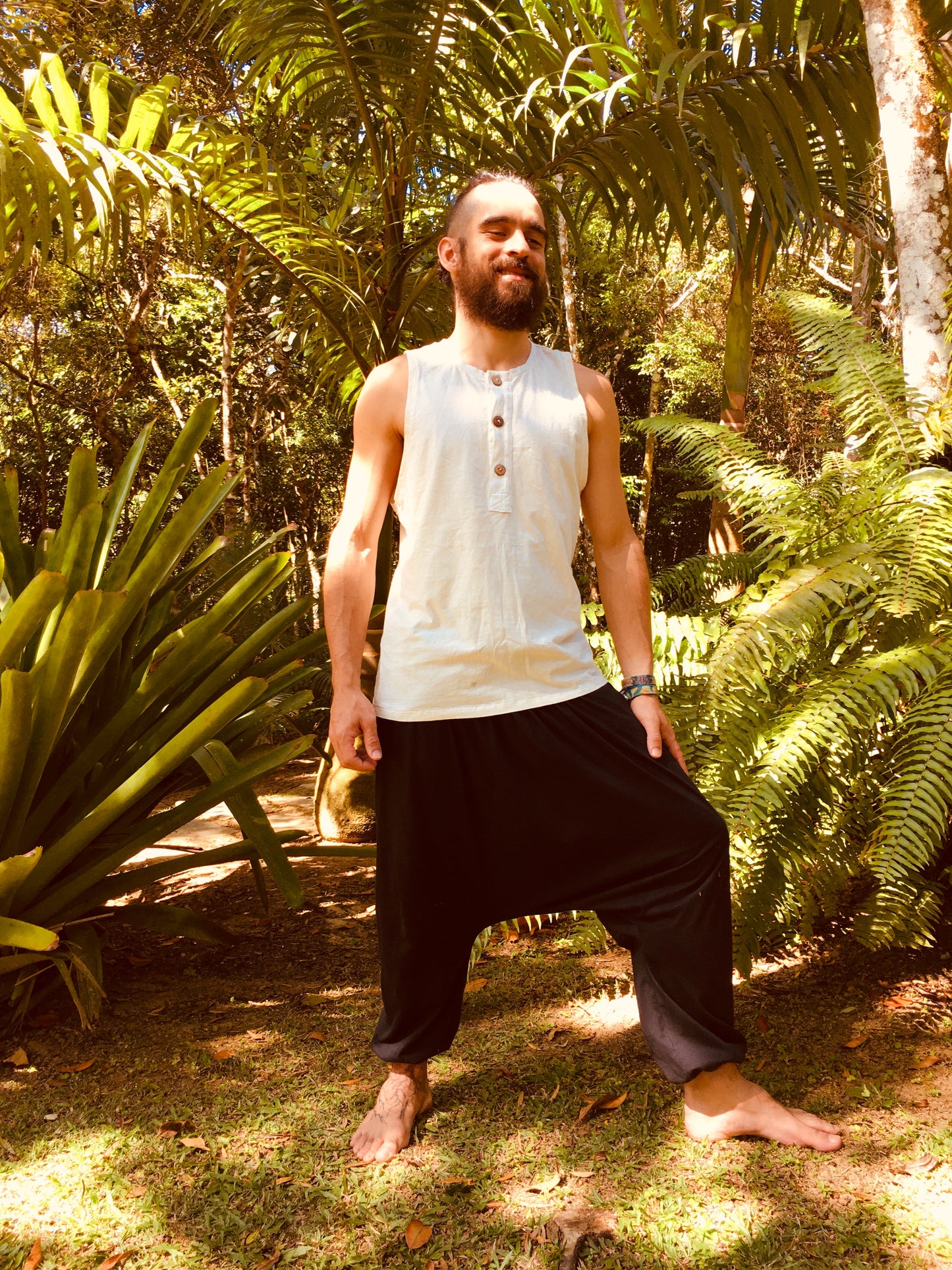 Calça Thai com Cartucheira - Preta