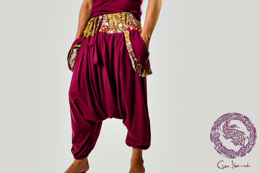 Calça Om em Algodão com Estampa {Monte sua Peça}
