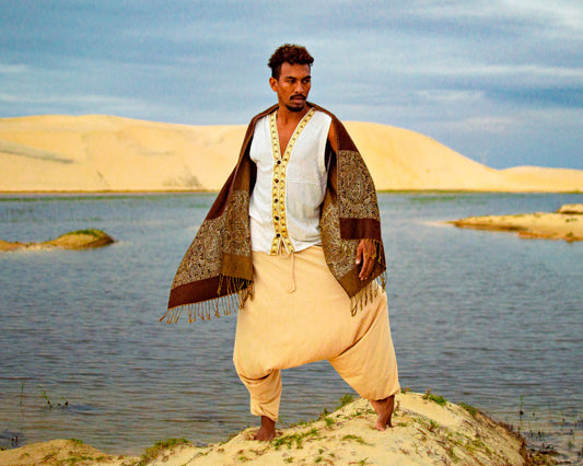 Pachamama coat - White