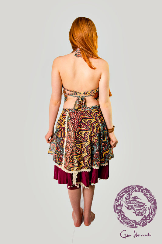 Saia Envelope de Renda Multicor