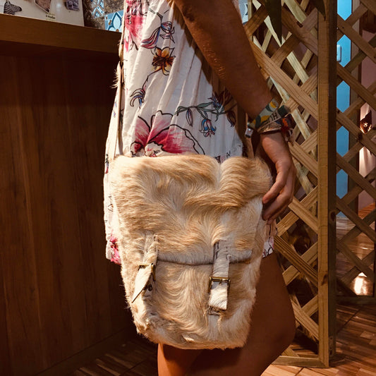Bolsa de Couro Trespassada - Clara