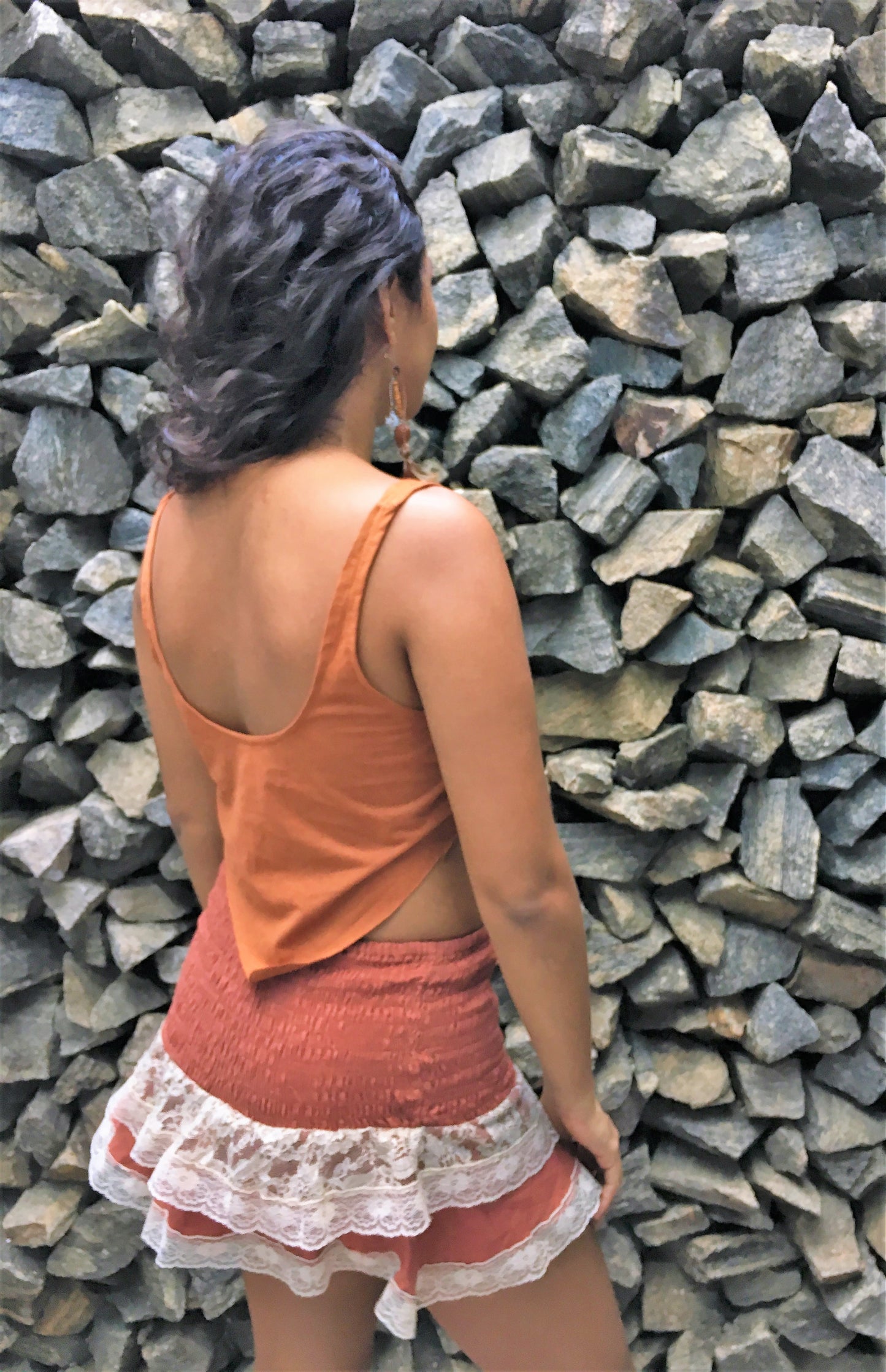 Tile Gypsy Mini Skirt