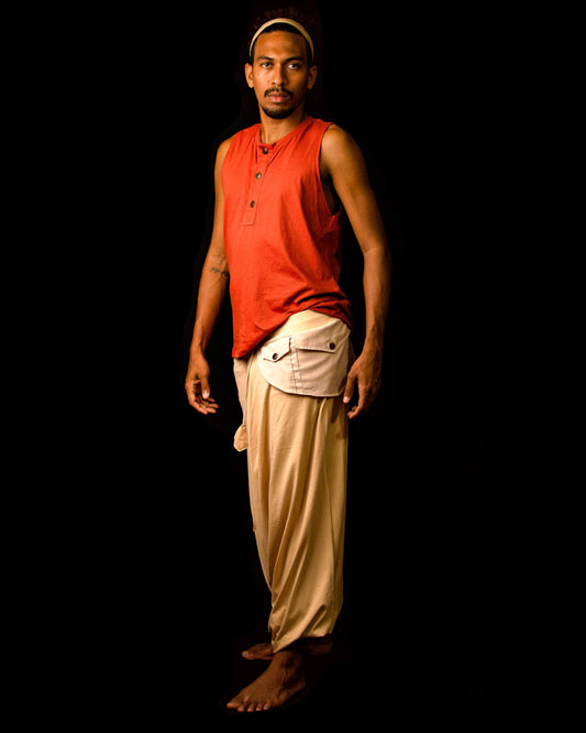 Goa Pants with Cartridge - Beige
