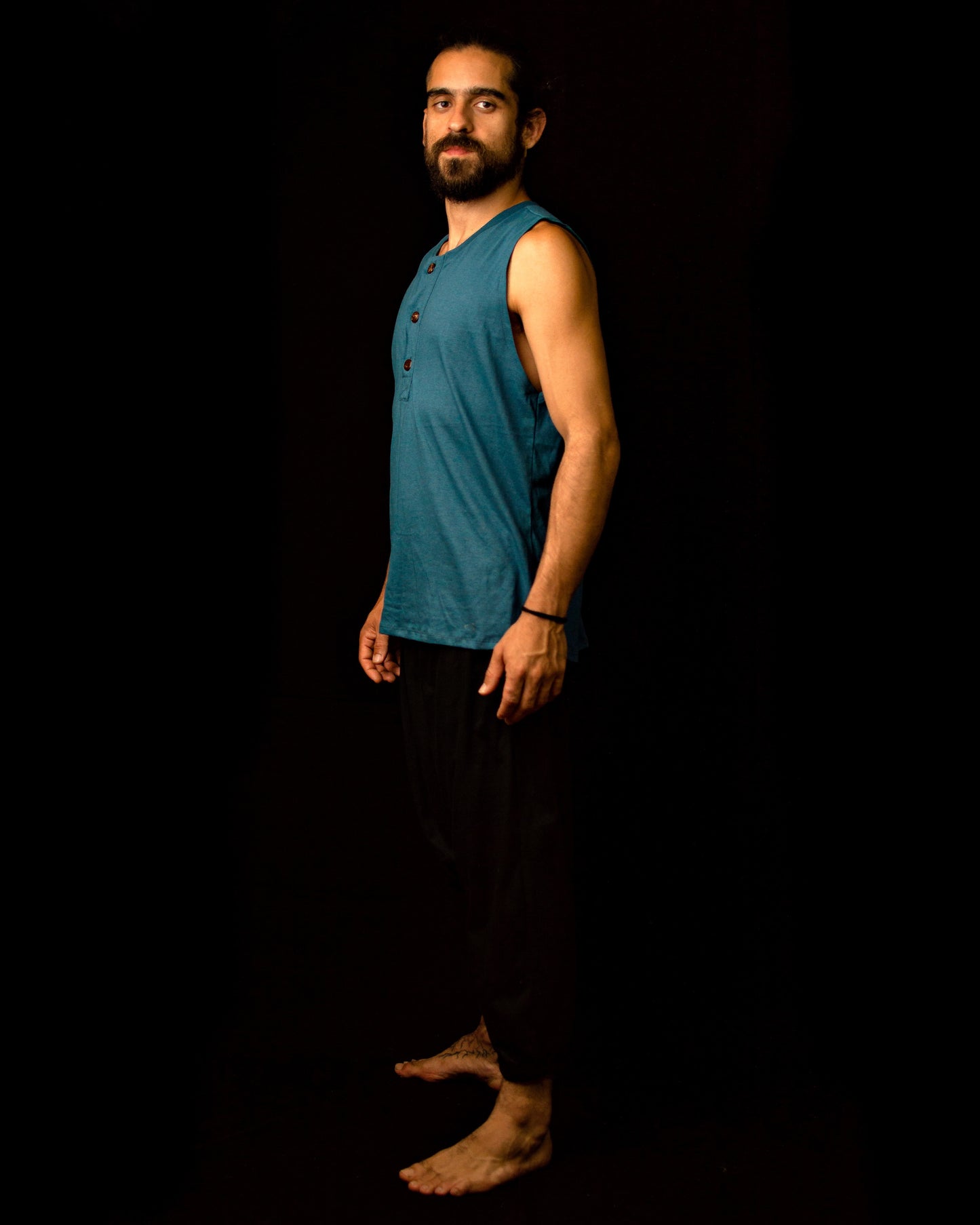 Shiva T-Shirt - Petroleum Blue