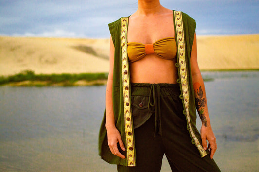 Pachamama coat - Green