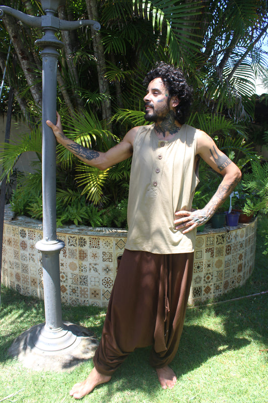 Camiseta Shiva - Bege