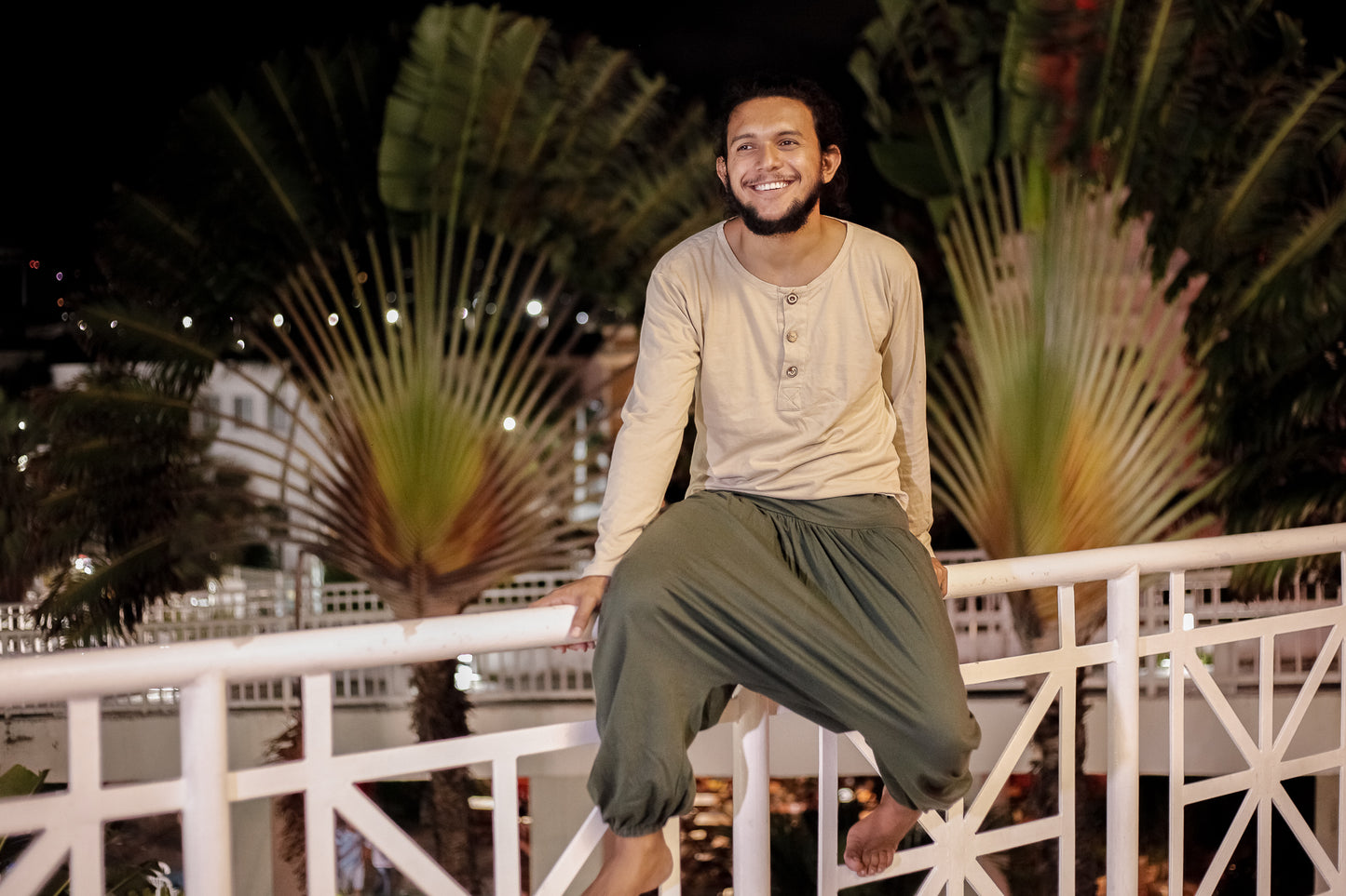 Thai Pants - Dark Green