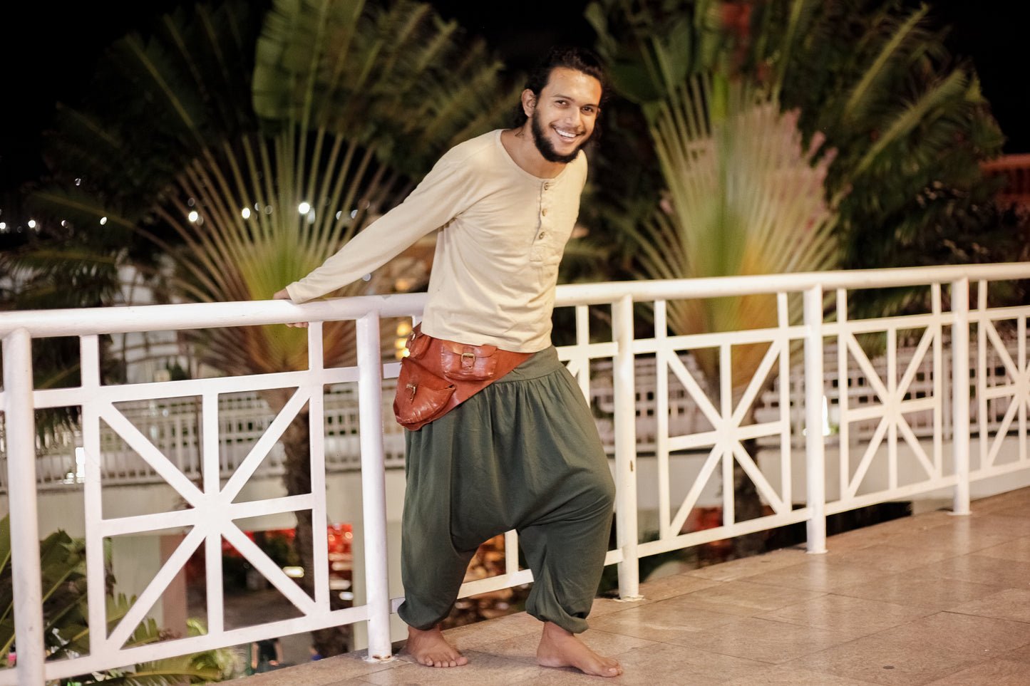 Thai Pants - Dark Green