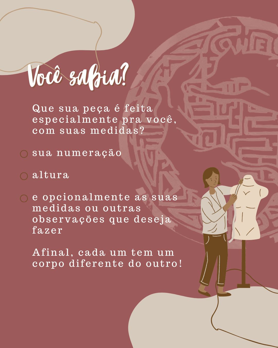 Calça Om - Cobre com Linho