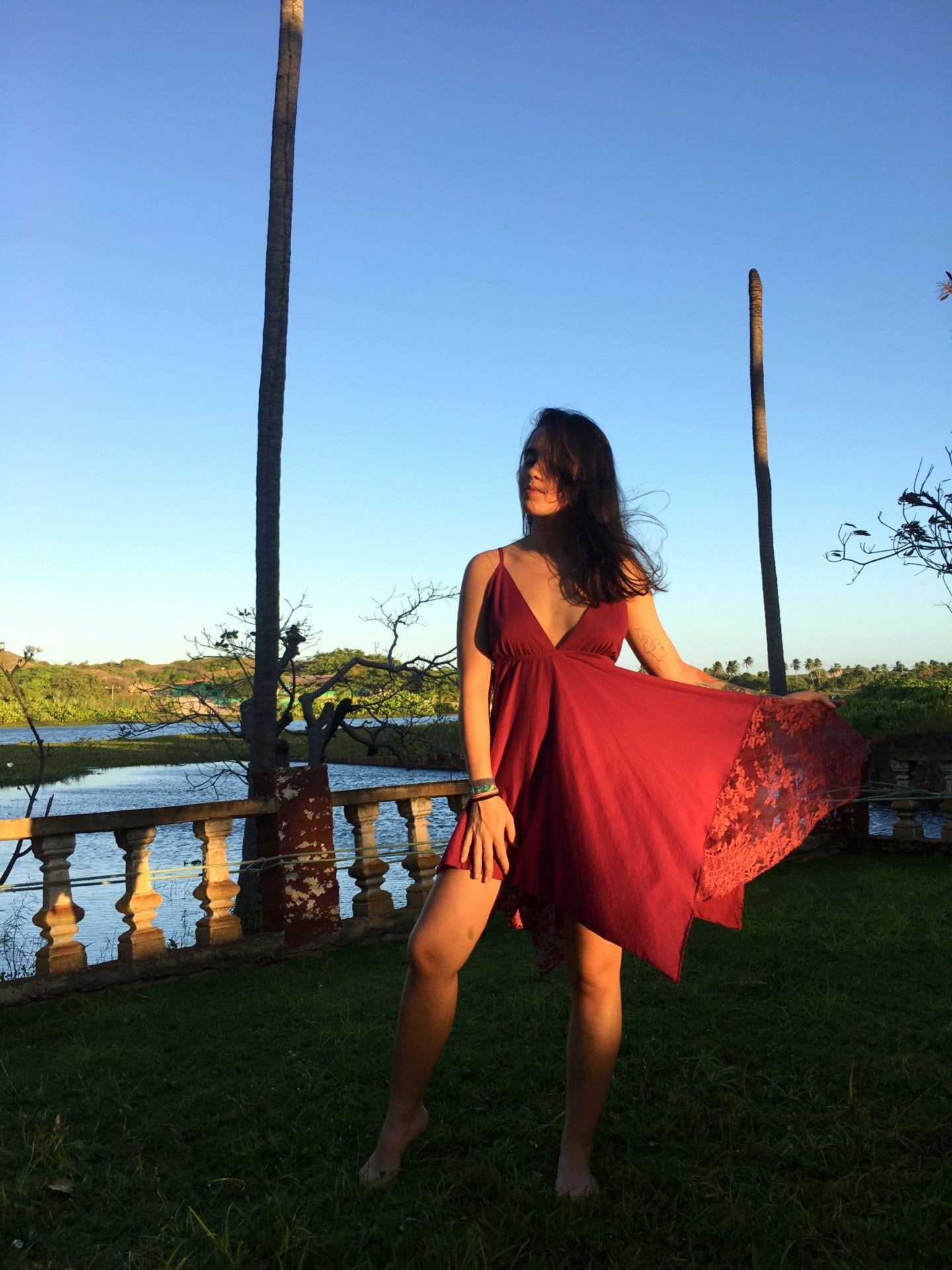 Witch Dress - Wine 