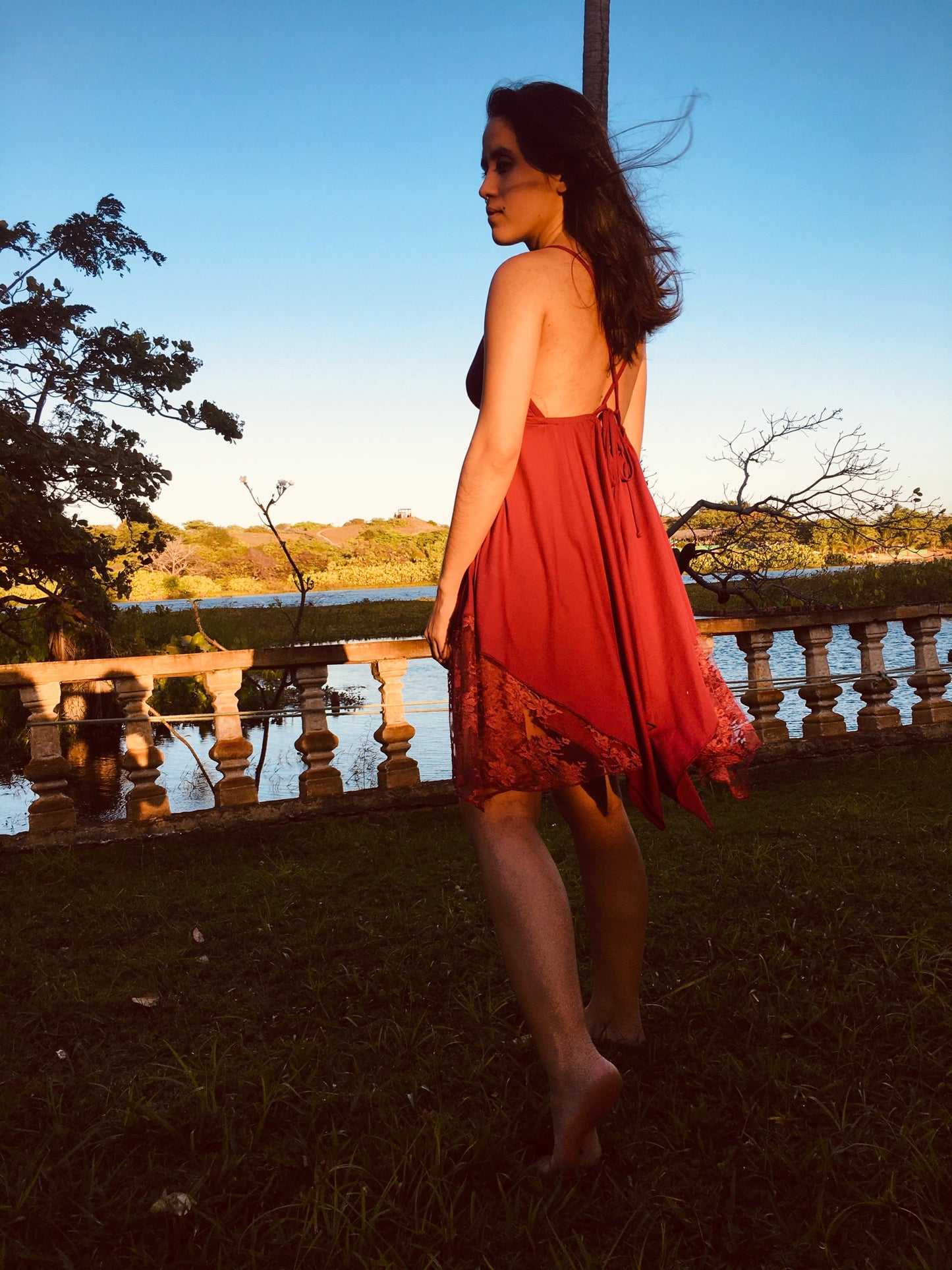 Witch Dress - Wine 