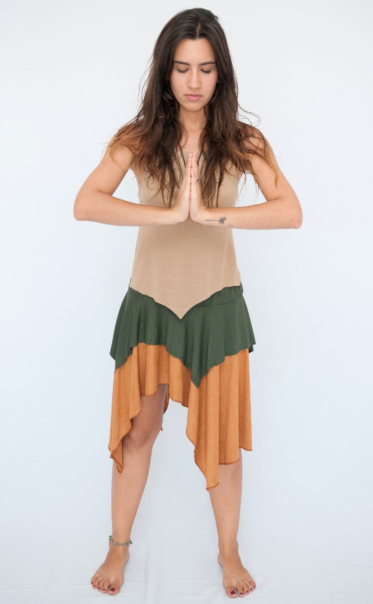 Blusa Costa Nua - Bege Ecológico