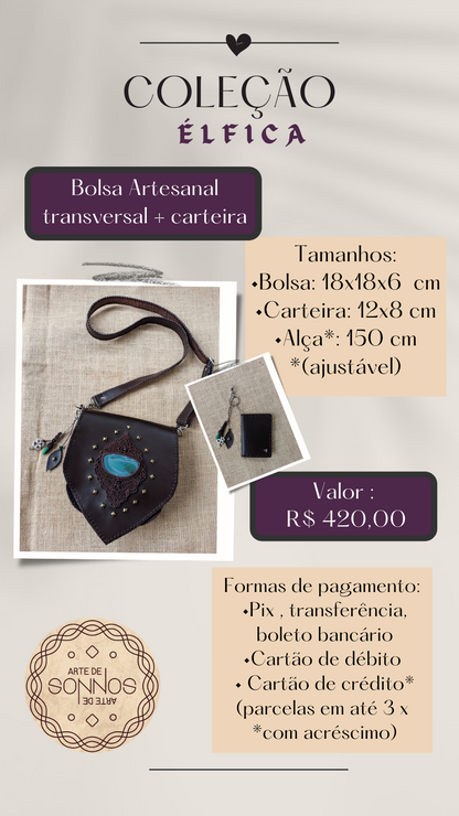 Bolsa Élfica Marrom